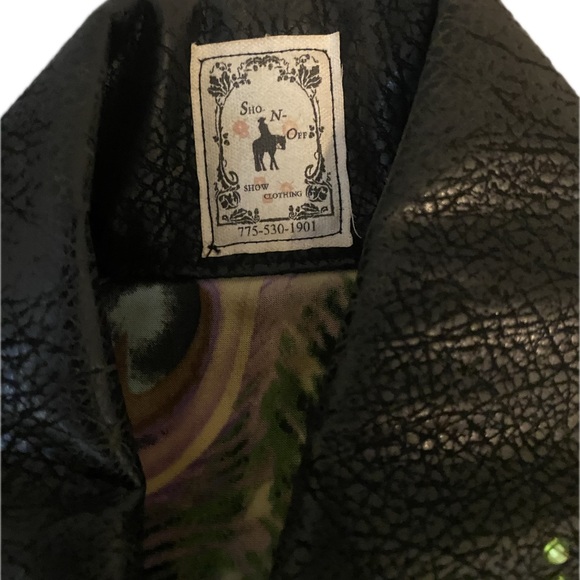 Sho N Off custom made horse show jacket - Picture 3 of 3
